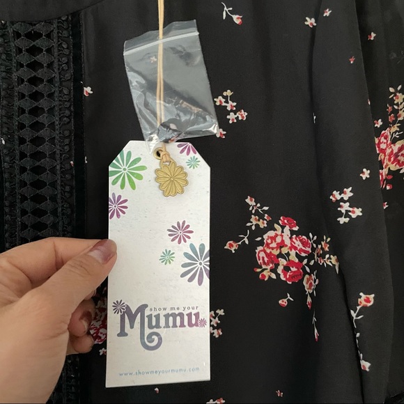 NWT Show Me Your Mumu Floral Blouse - Picture 2 of 9